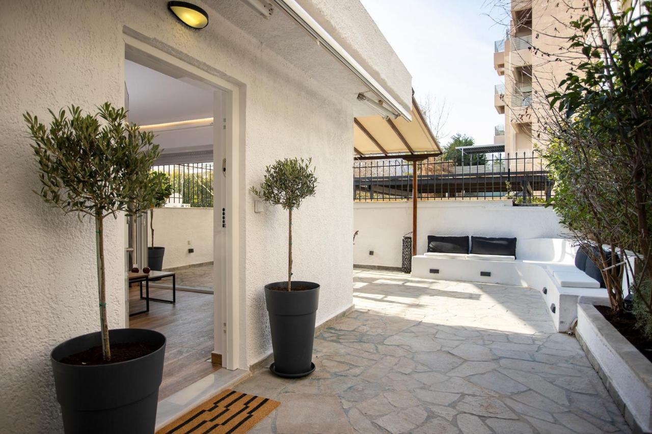 Athensblues Glyfada Lägenhet Exteriör bild